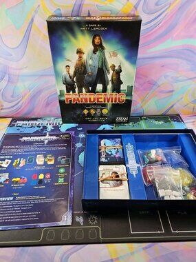 Pandemic Board Game (Z-Man Games, 2012) CIB Complete ZMG71100
